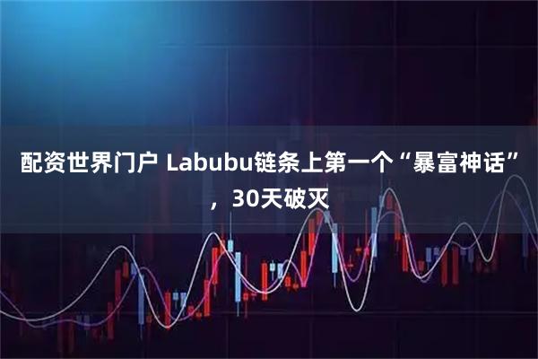配资世界门户 Labubu链条上第一个“暴富神话”，30天破灭