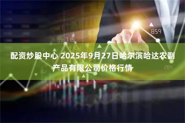 配资炒股中心 2025年9月27日哈尔滨哈达农副产品有限公司价格行情